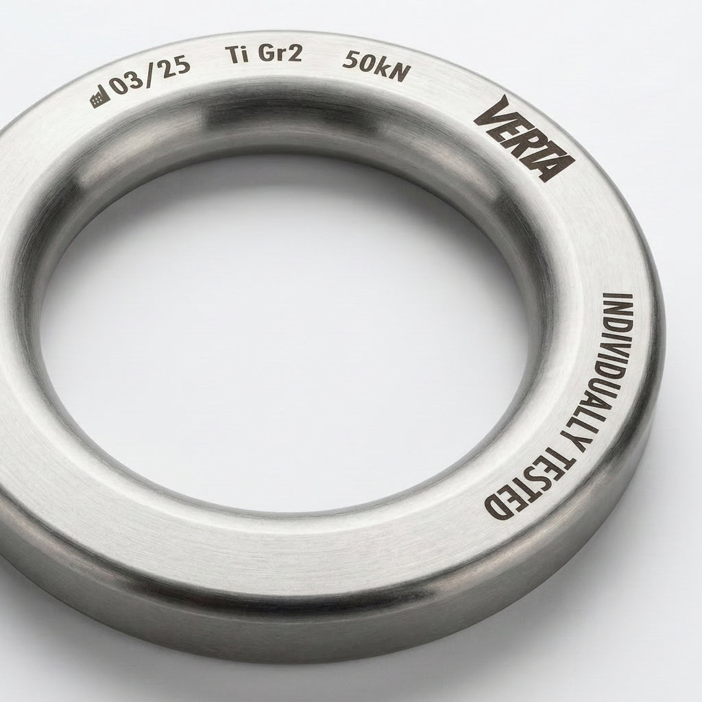 Forged Titanium Lower-Off Ring 70mm