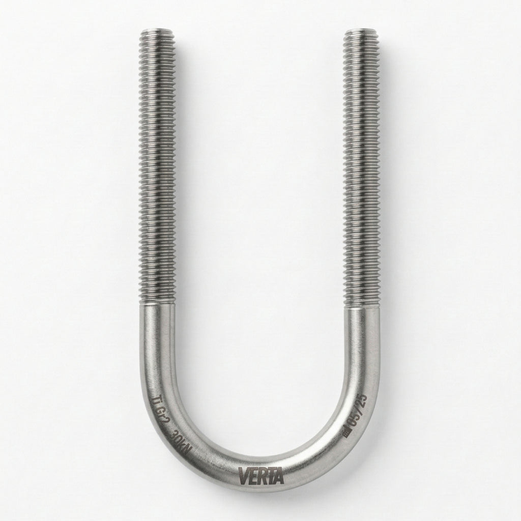 Titanium U-Bolt 80mm Legs